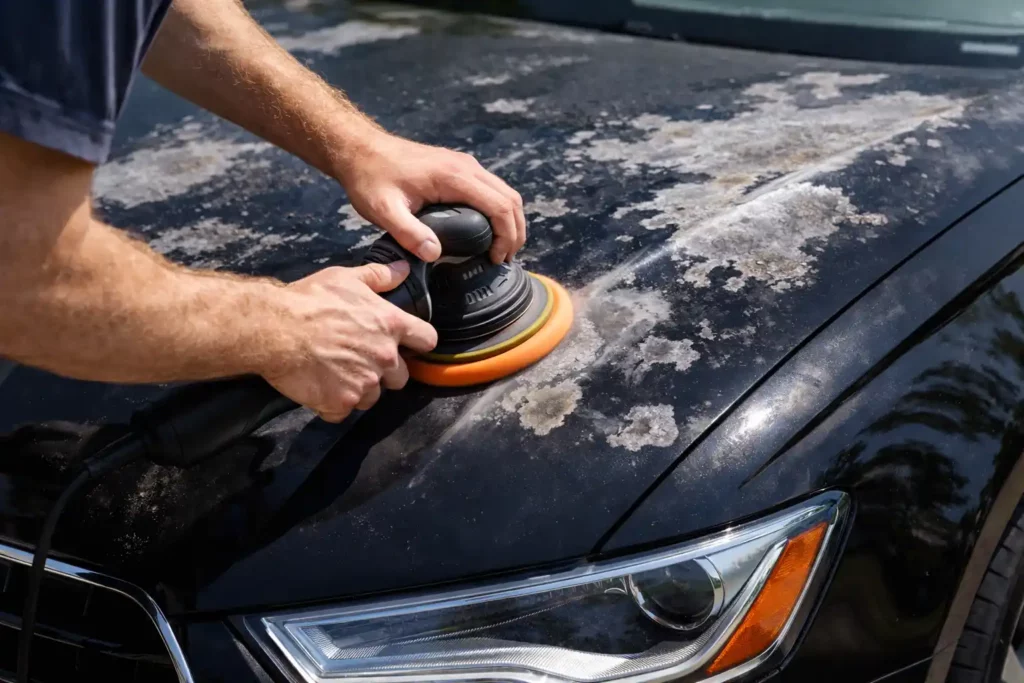 رفع آفتاب سوختگی بدنه خودرو